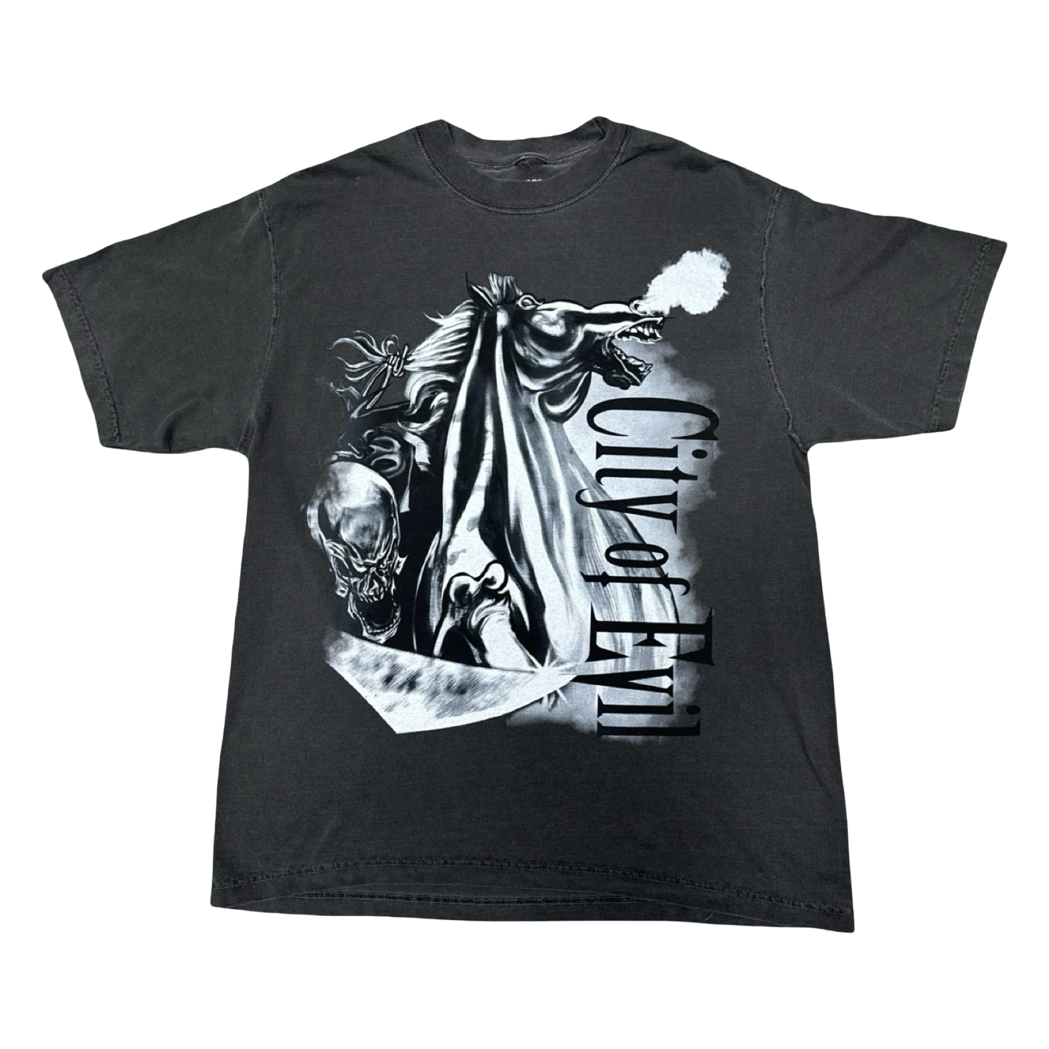 rawlifefactory OLF改　雹衣 City of Evil - Garment Dye Tee – A7X World