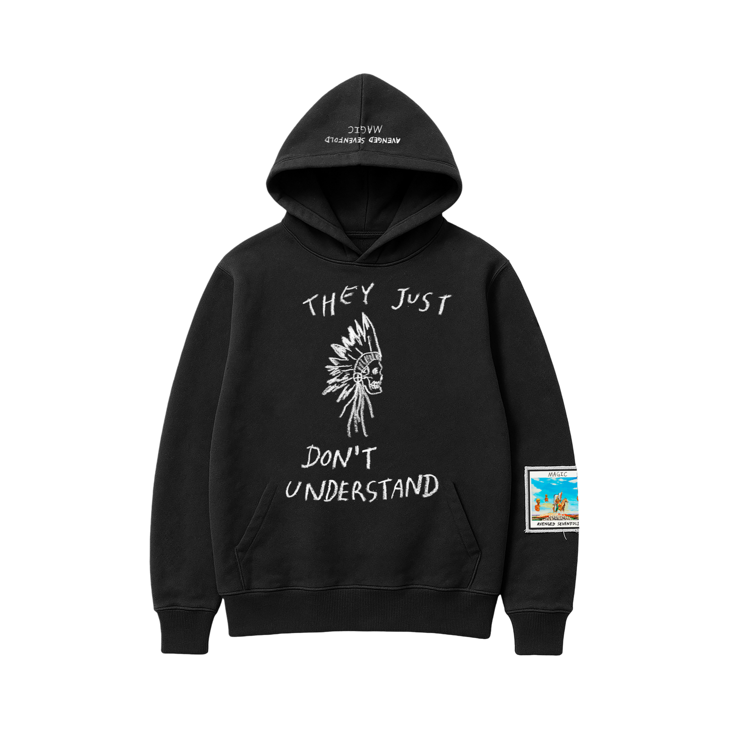 Magic - Black Heavyweight Hooded Pullover