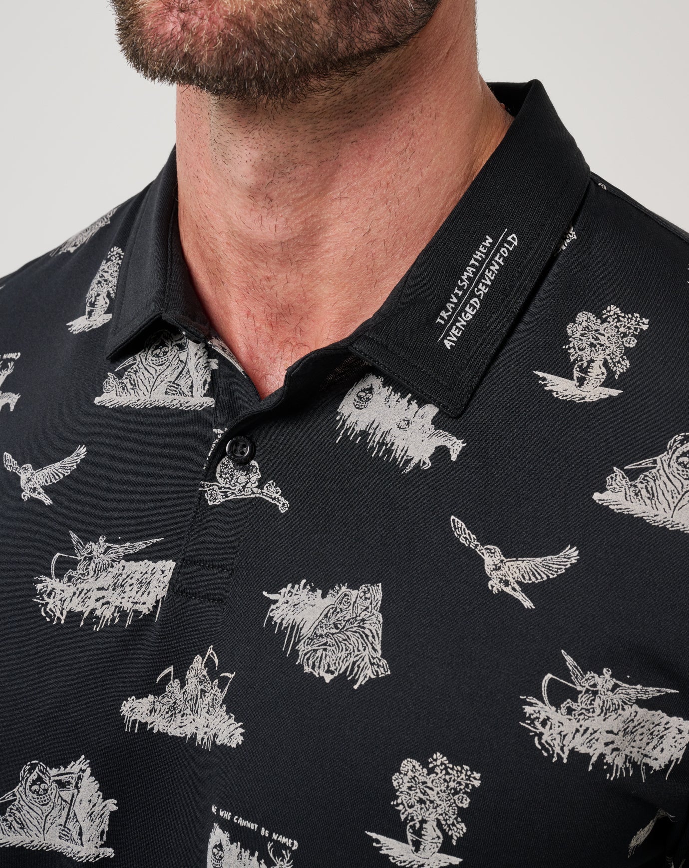 A7X x TravisMathew - City Of Evil Polo