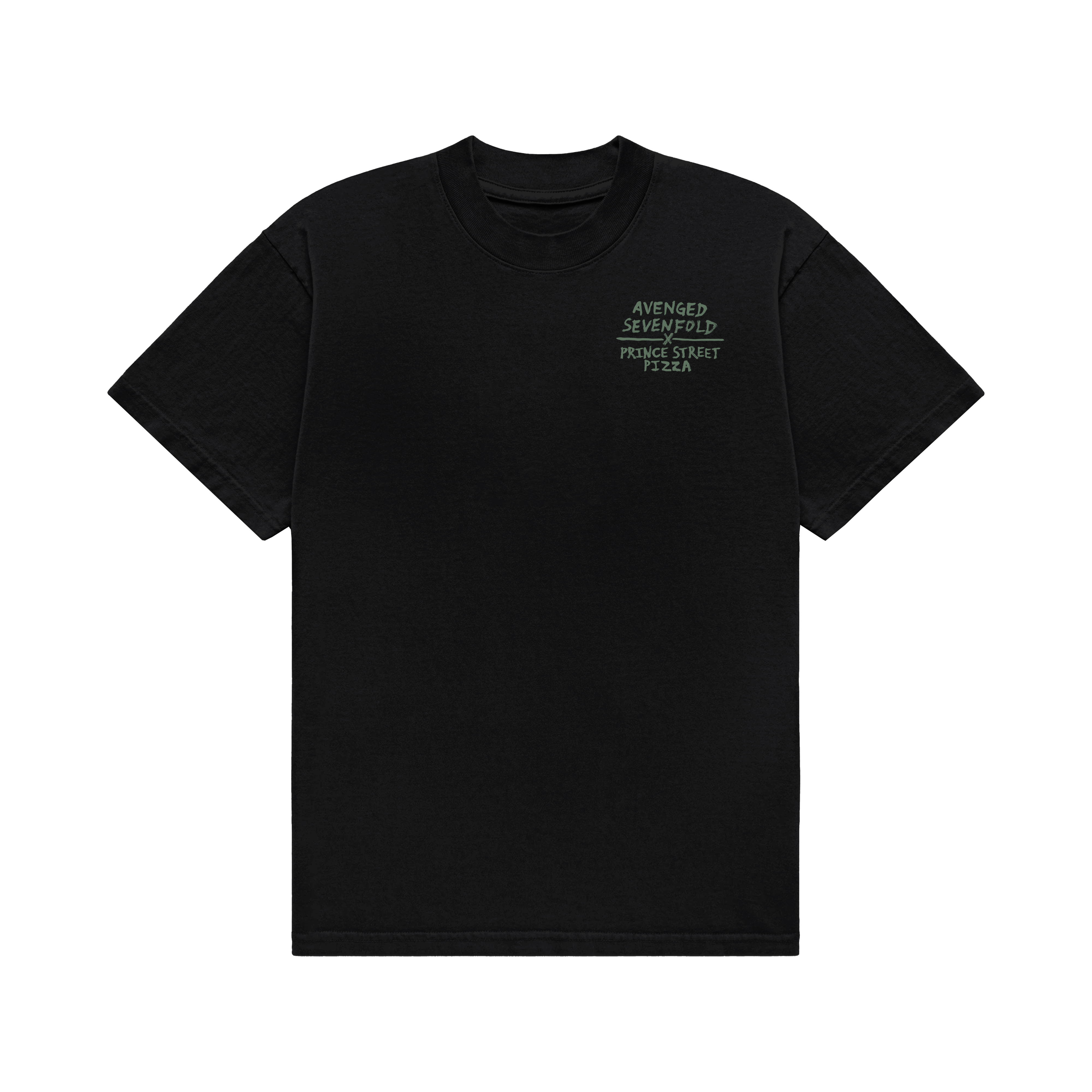 A7X + Prince Street Pizza (Limited Edition) - Tee – A7X World A7X + Prince Street Pizza (Limited Edition) - Tee – A7X World