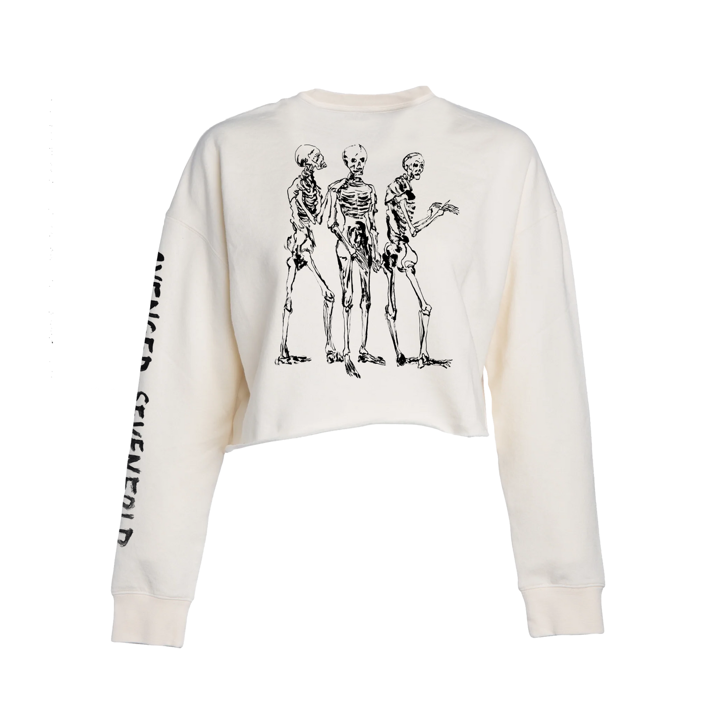The Whole Universe Surrenders - Women's Lightweight Crop Crewneck