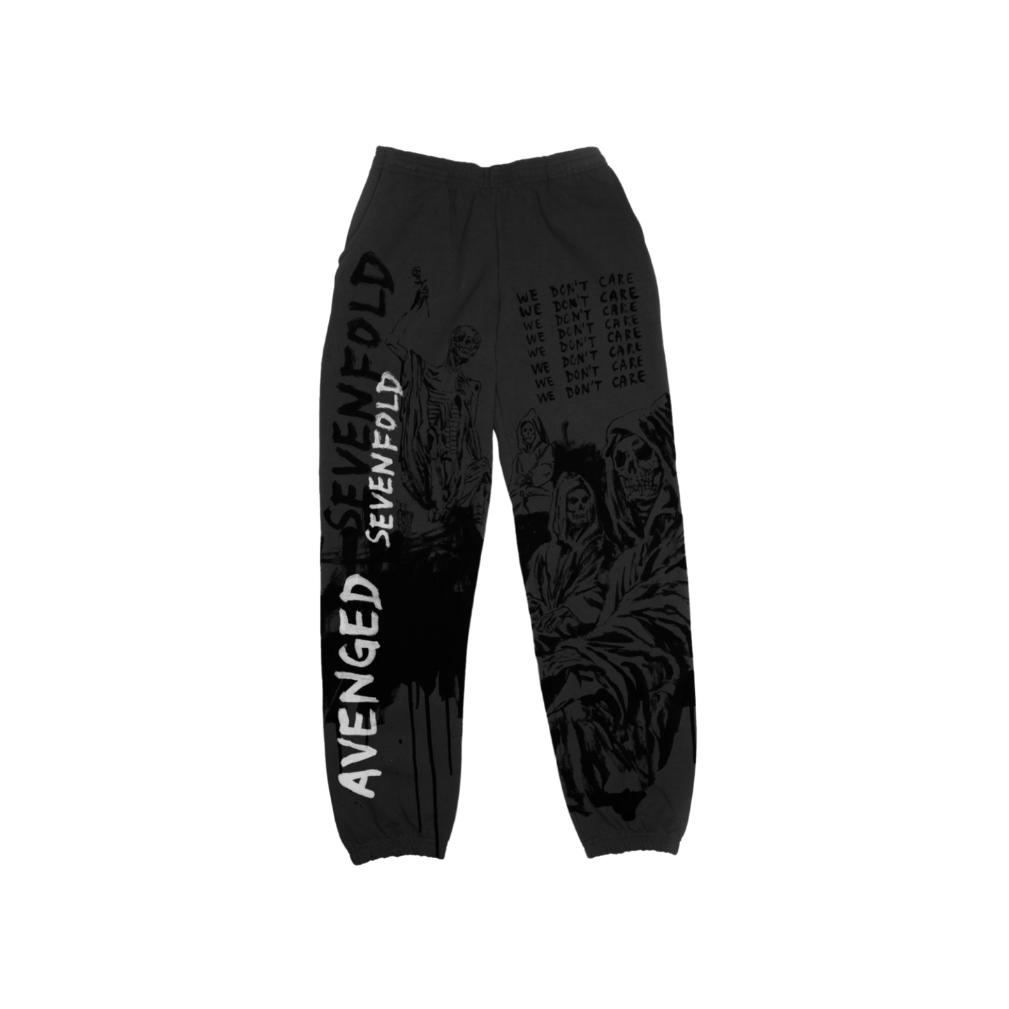 Looking Inside (BLK) - Heavy Fleece Sweatpants