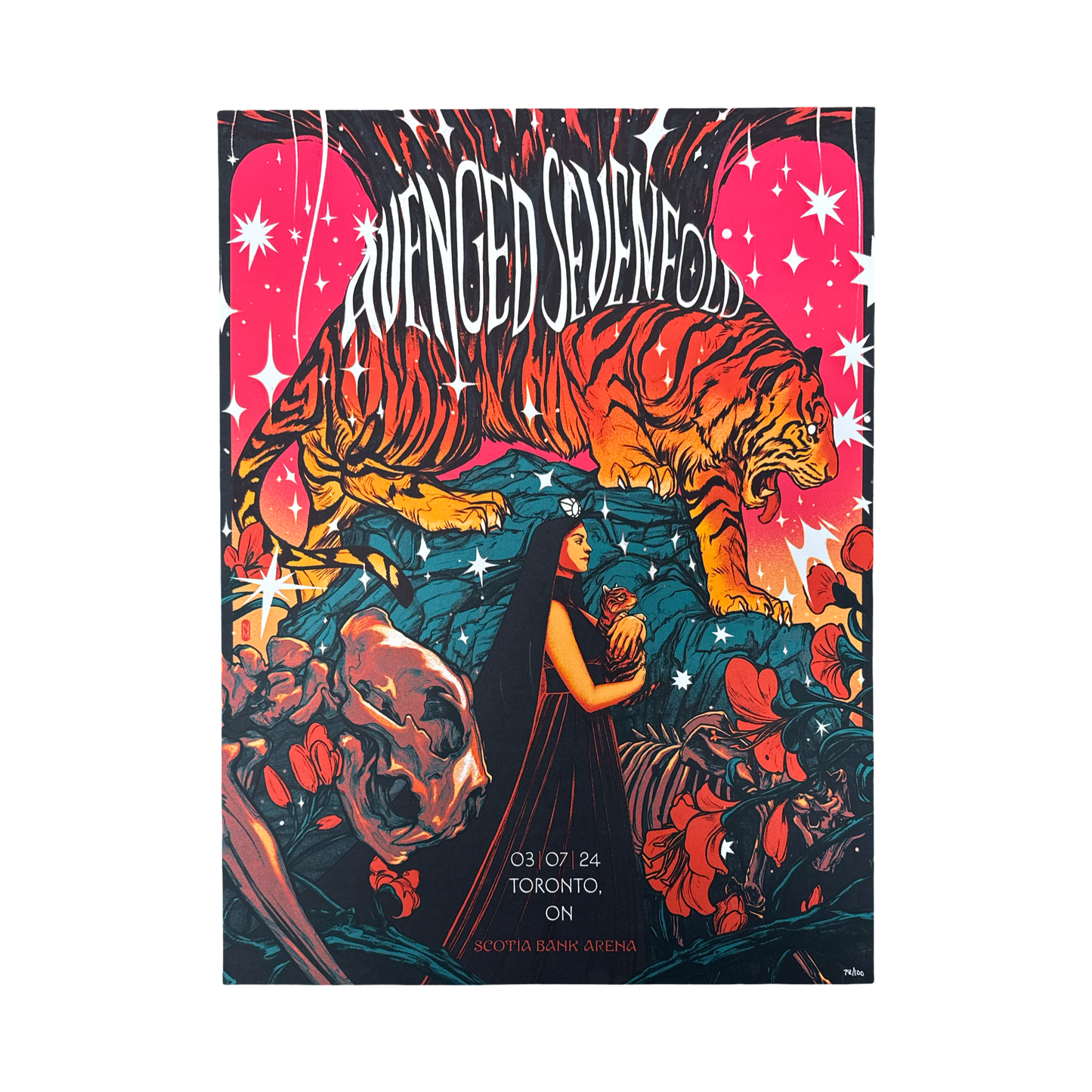 Avenged Sevenfold Toronto Red Variant - Poster