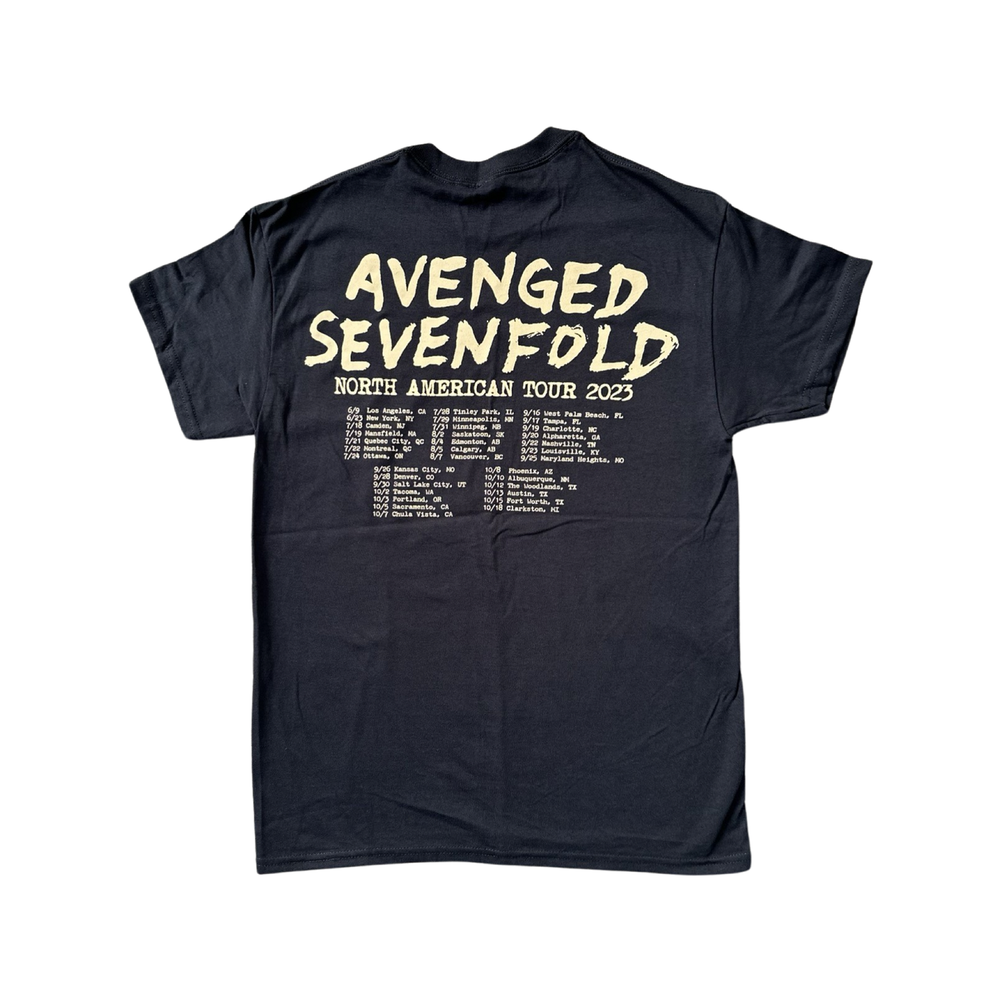 Avenged Sevenfold 2023 Tour Westbat - Tee