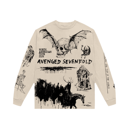 Avenged Sevenfold 2024 Tour LIBAD Collection - Long Sleeve Tee