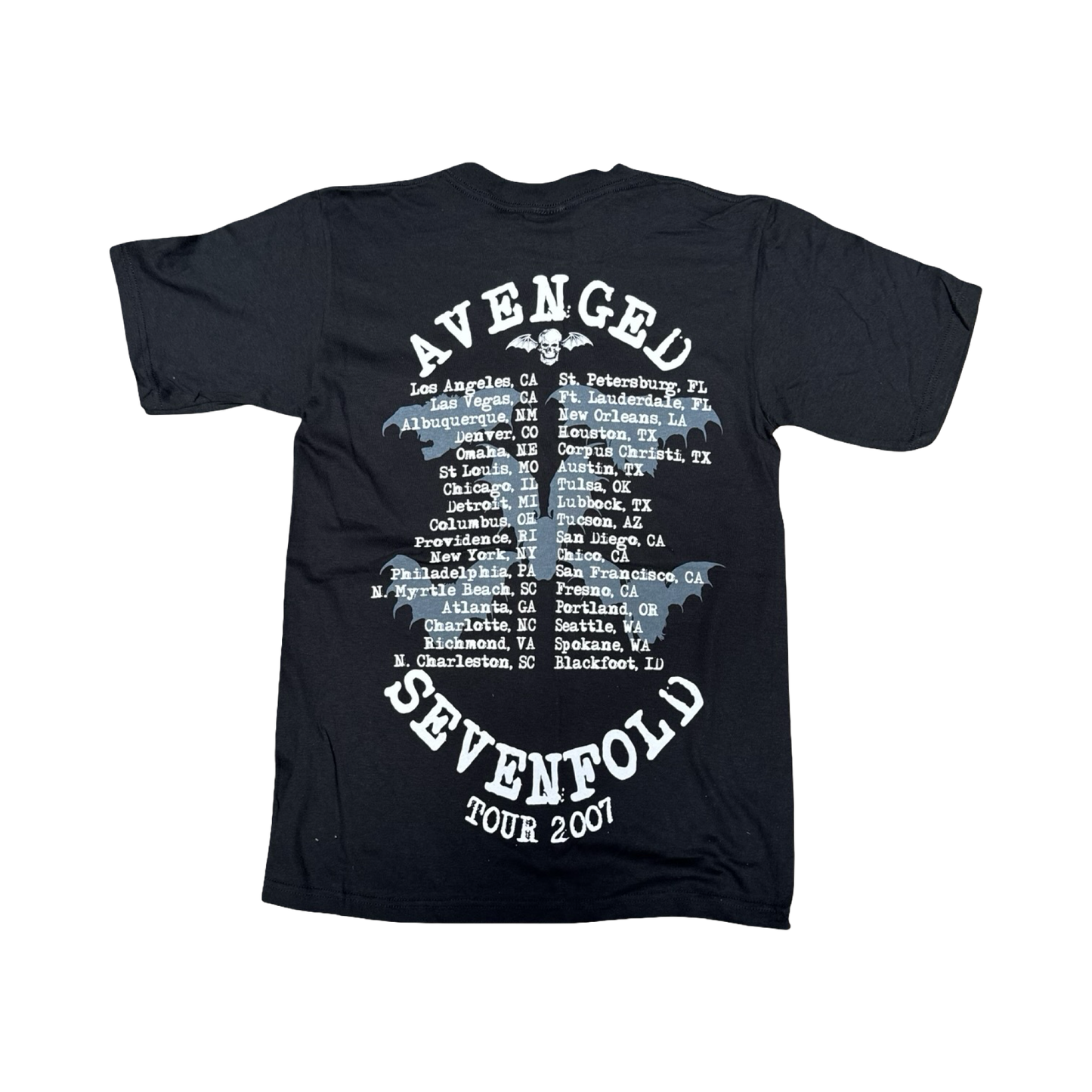 Vintage 2007 Deathbats National - Tour Tee