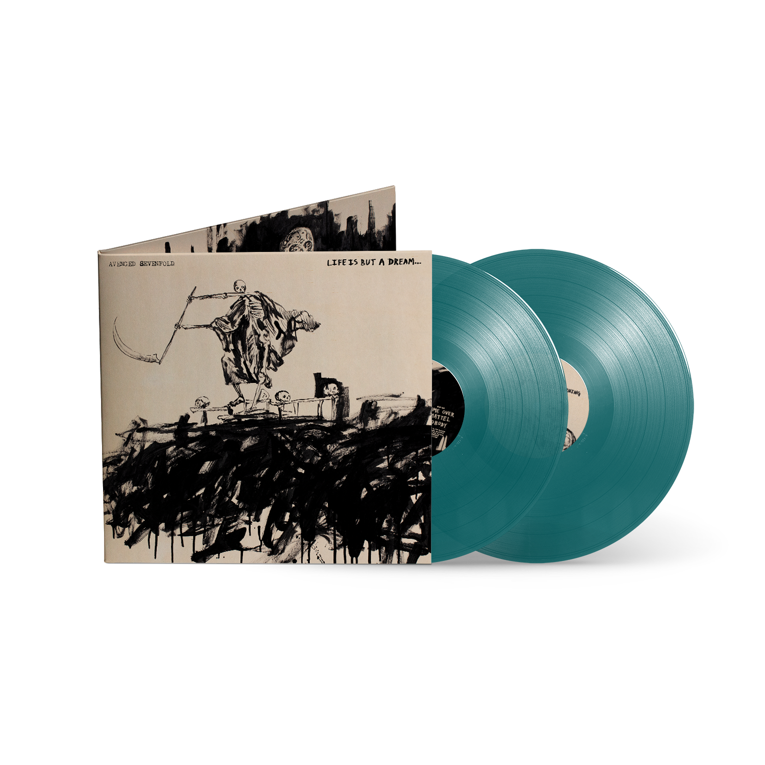 Avenged Sevenfold 'Life Is But A Dream' Sea Blue - Vinyl Record Avenged Sevenfold 'Life Is But A Dream' Sea Blue - Vinyl Record