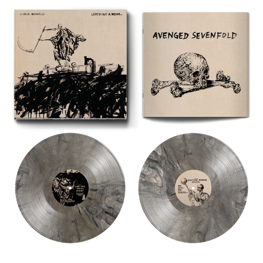 Avenged Sevenfold 'Life Is But A Dream...' Deluxe Marble Smoke - Vinyl Record
