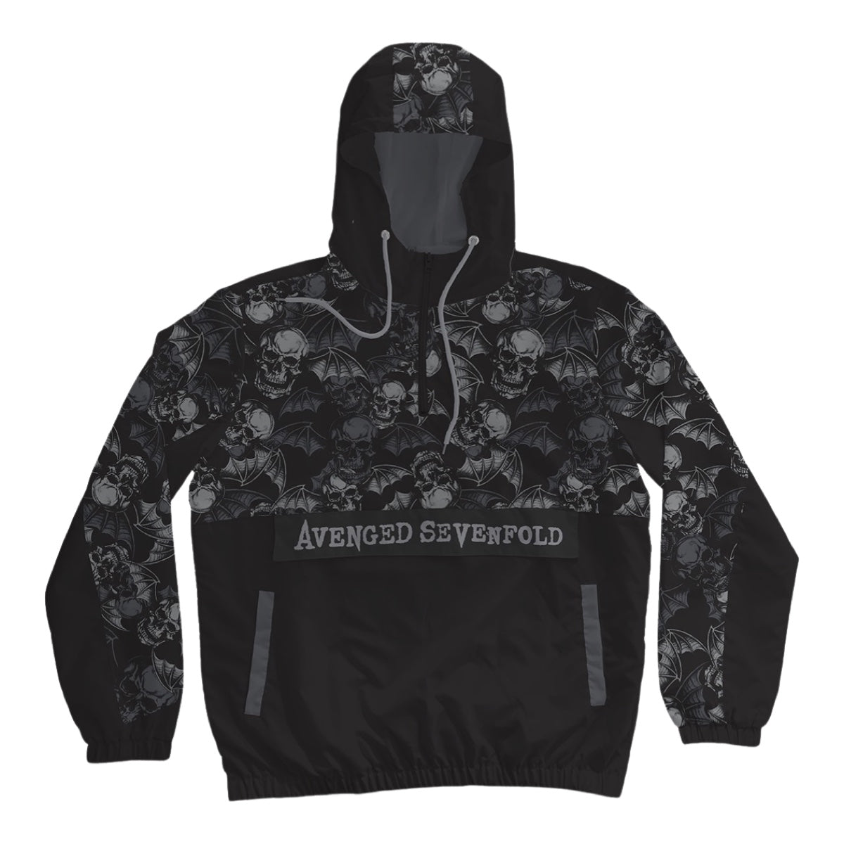 Deathbat All Over - Lightweight Windbreaker