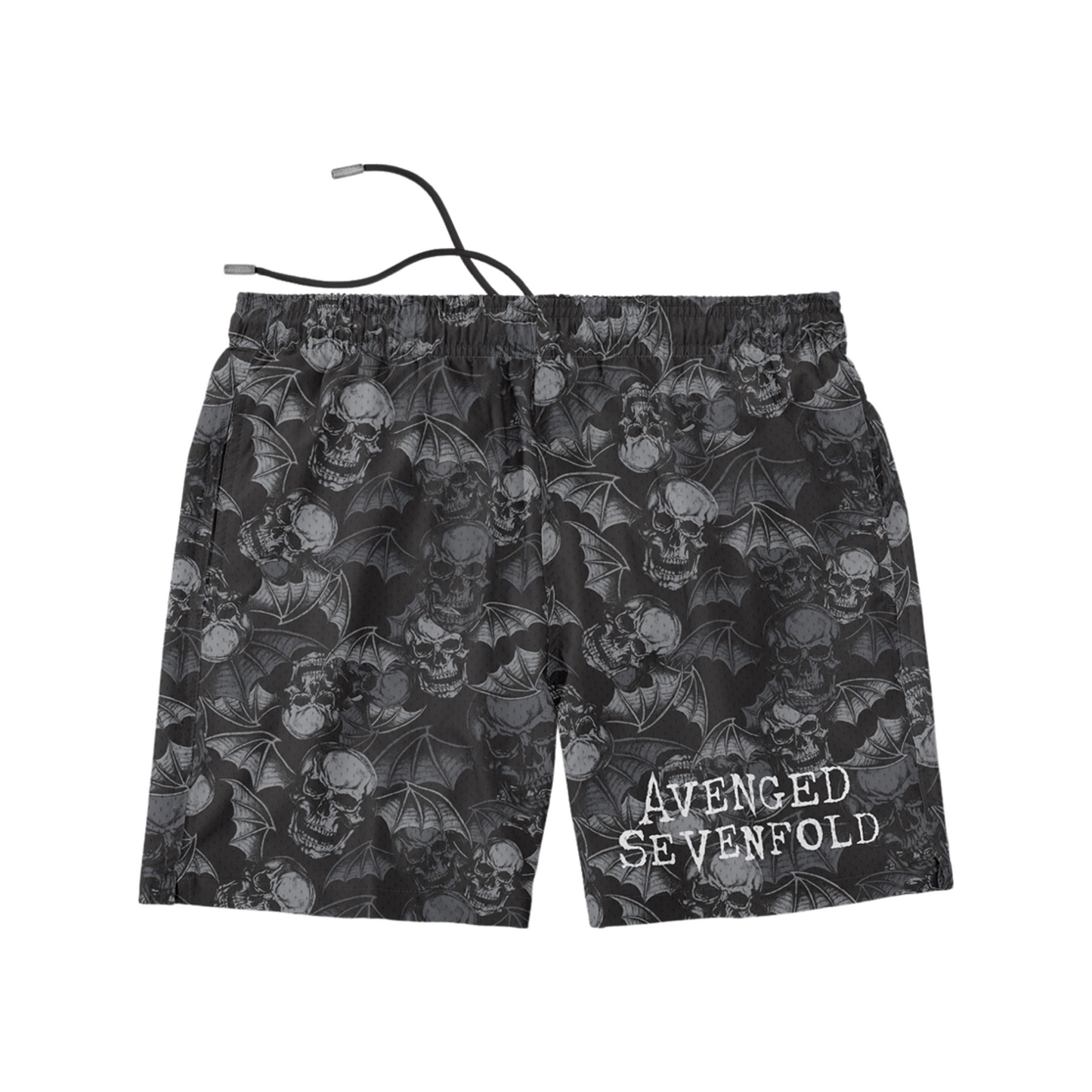 Deathbat All Over - Mesh Shorts