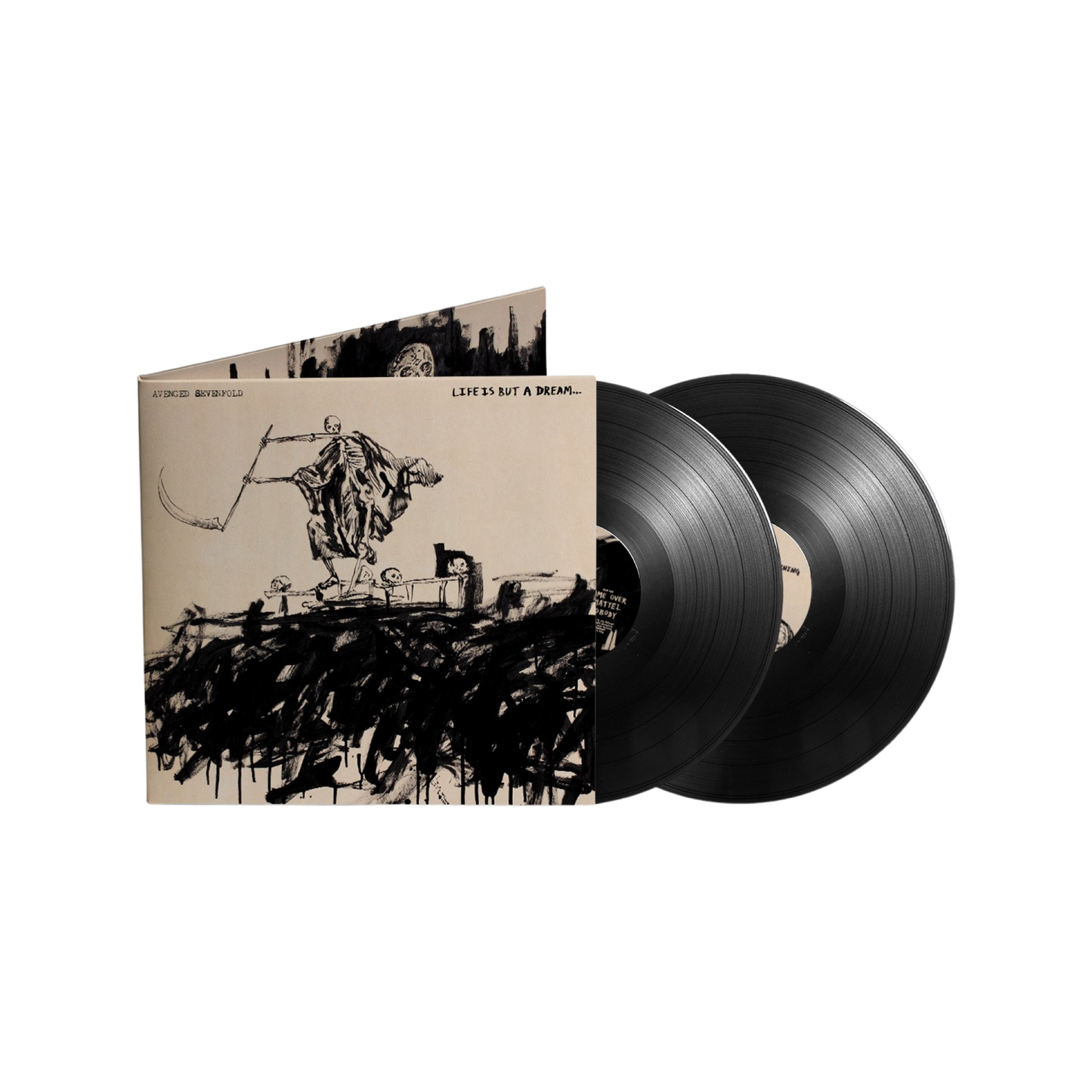 Avenged Sevenfold 'Life Is But A Dream...' Standard Black - Vinyl Record