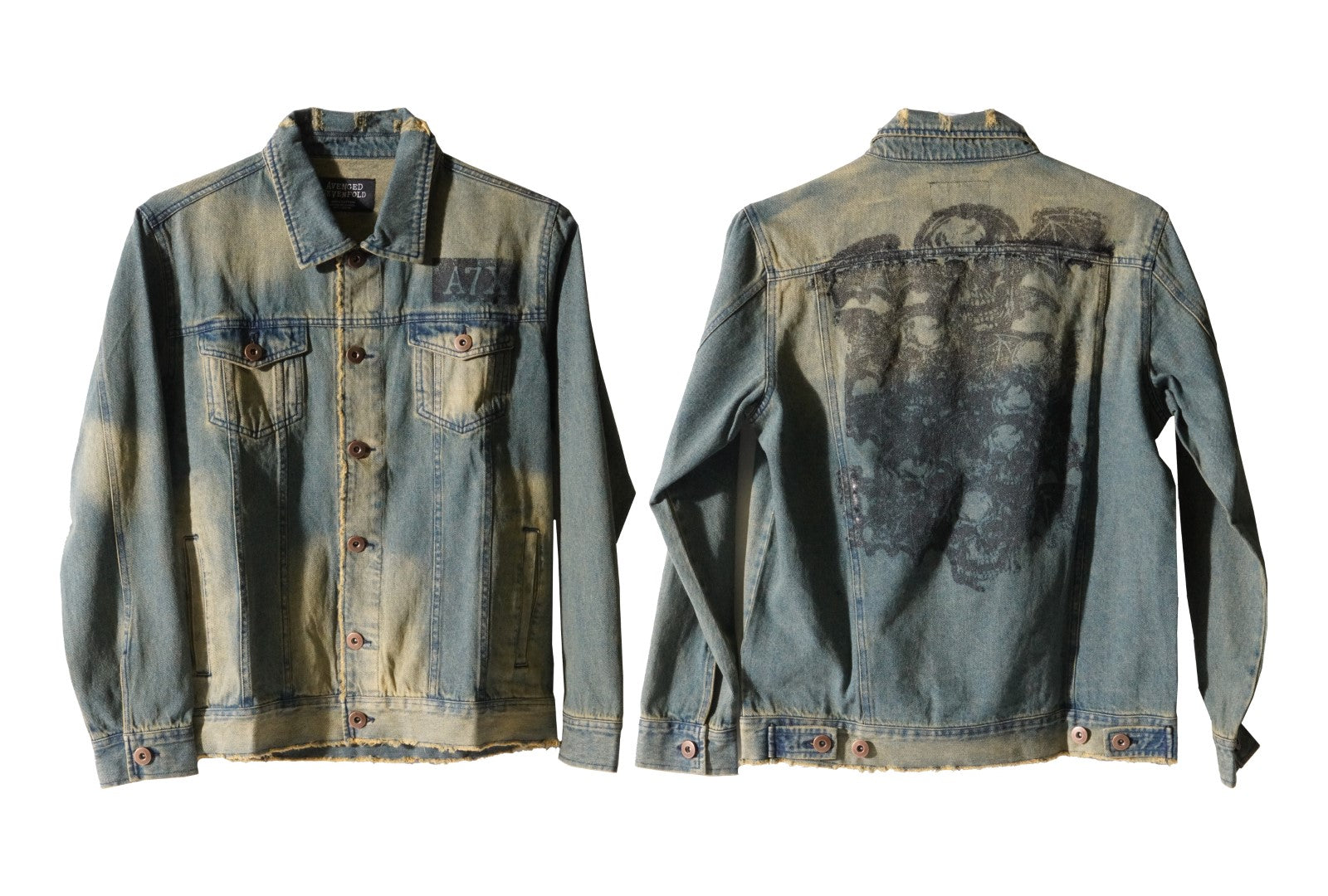 Avenged sevenfold shop denim jacket