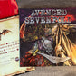Avenged Sevenfold 'City Of Evil' 20th Anniversary Orange and Red Swirl - Vinyl Record