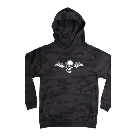Kids Shadow Camo - Hooded Pullover