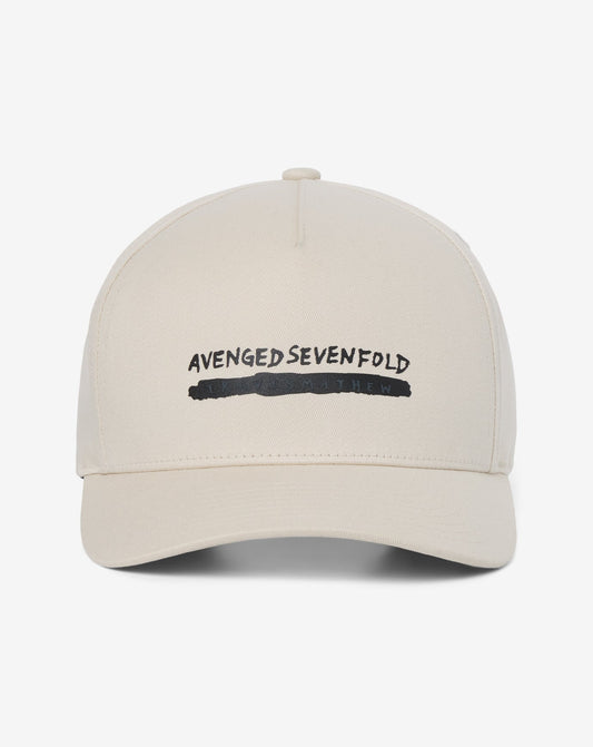 A7X x TravisMathew - Hail To The King Snapback Hat (Moonbeam)