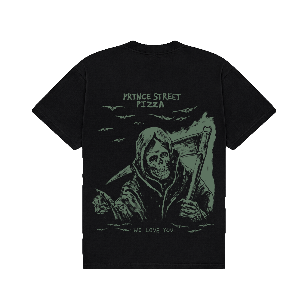 A7X + Prince Street Pizza (Limited Edition) - Tee – A7X World A7X + Prince Street Pizza (Limited Edition) - Tee – A7X World