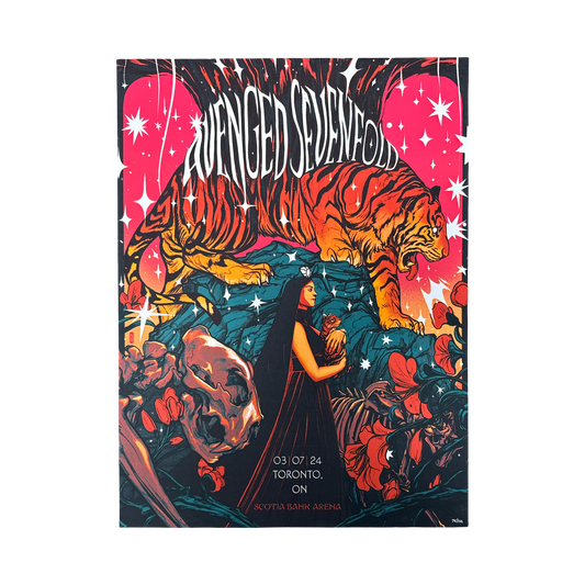 Avenged Sevenfold Toronto Red Variant - Poster