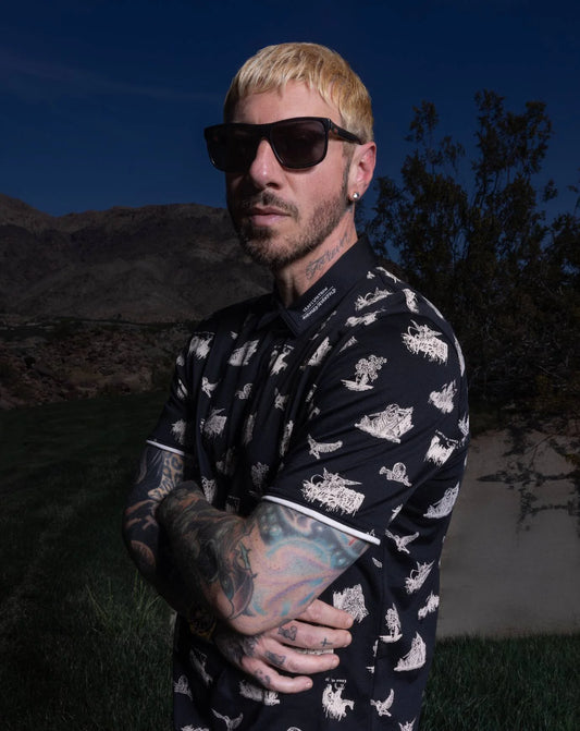 A7X x TravisMathew - City Of Evil Polo