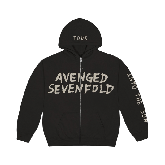 Sun God Avenged Sevenfold Tour  - Hooded Zip Up