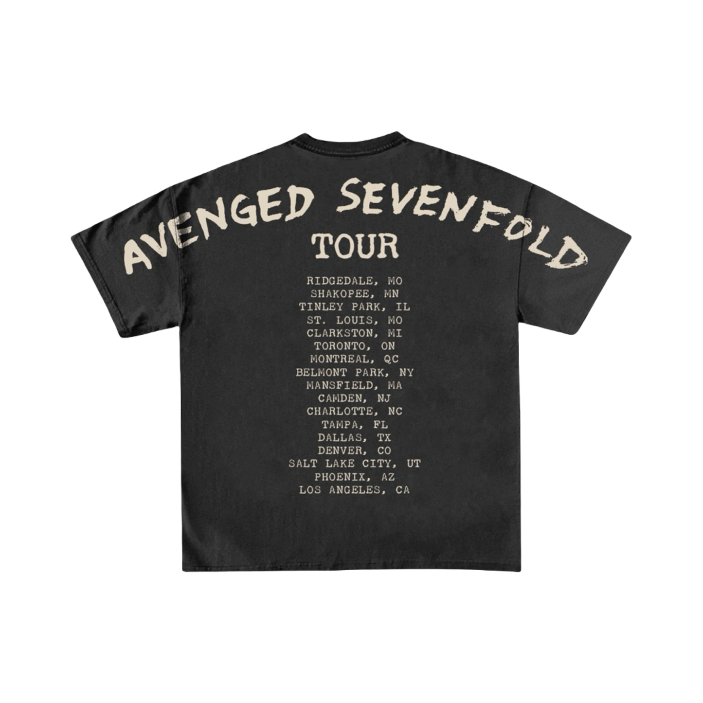 Sun God Avenged Sevenfold Tour - Tee