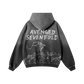 Avenged Sevenfold Tour Grey Wash - Hooded Pullover