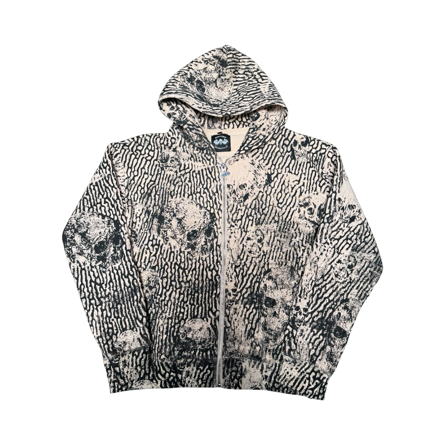 Skulls - Heavyweight Hooded Zip Up