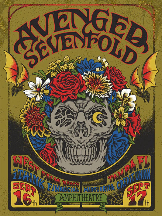 Avenged Sevenfold Florida - Poster