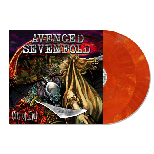 Avenged Sevenfold 'City Of Evil' 20th Anniversary Eruption Blend - Vinyl Record