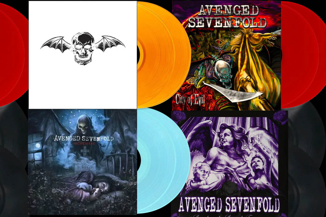 Avenged Sevenfold  Avenged Sevenfold Translucent Orange Vinyl  Rustic  Records