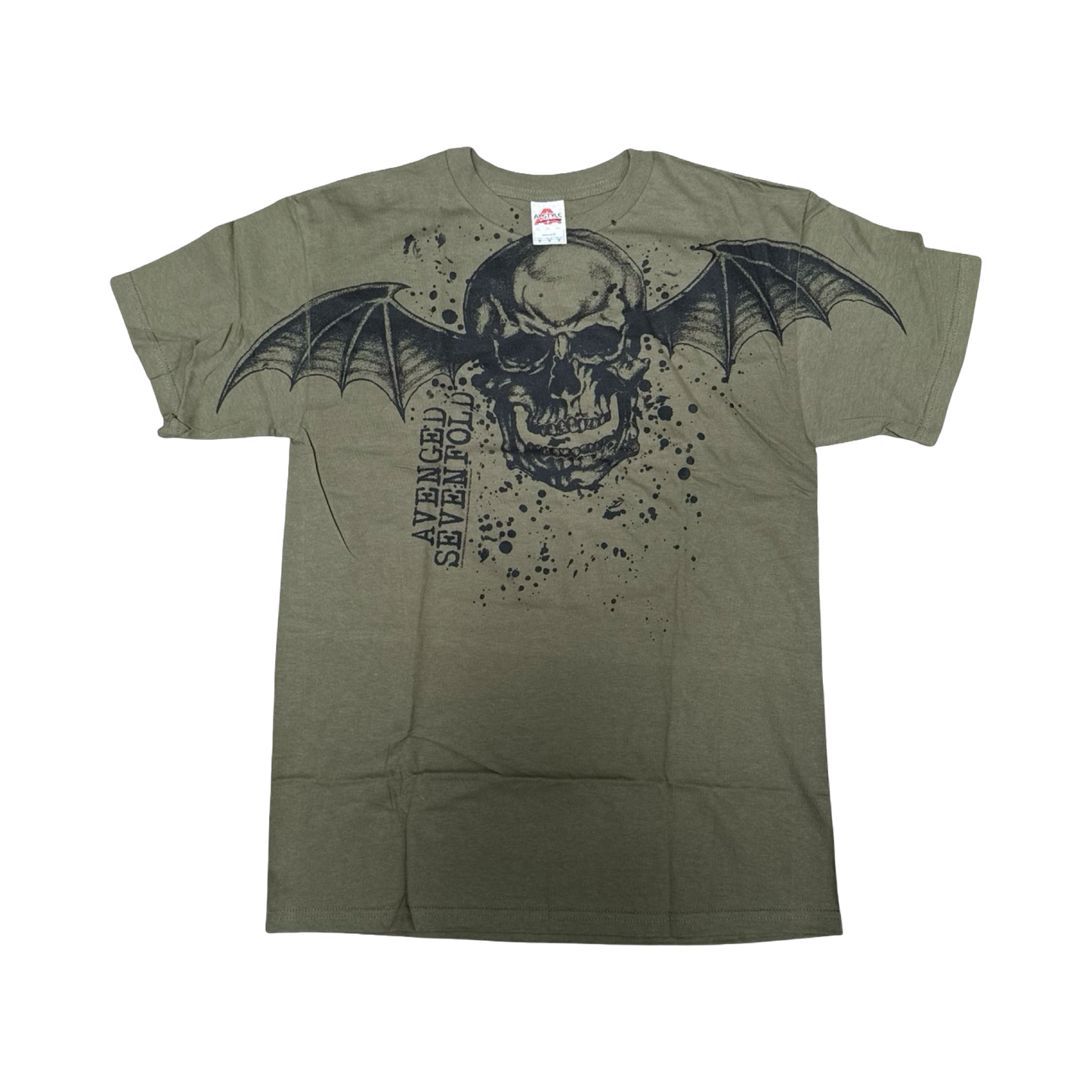 Vintage Green Splatter - Tour Tee