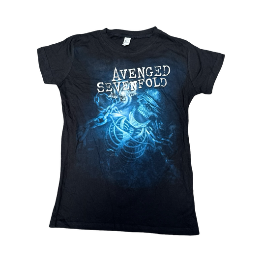 Women's Vintage Chained Skeleton - Tour Tee