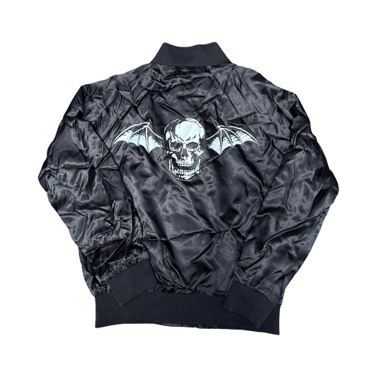 Women's Vintage Deathbat - Satin Jacket