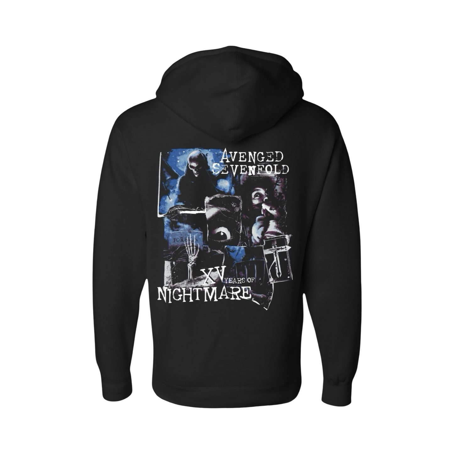Nightmare - Black Heavyweight Hooded Pullover (Nightmare 15th Anniversary)