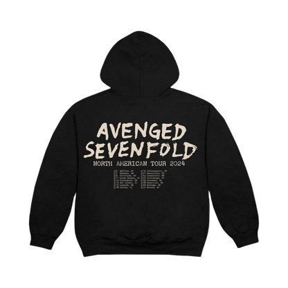 Avenged Sevenfold 2024 Tour Wesbat - Hooded Pullover