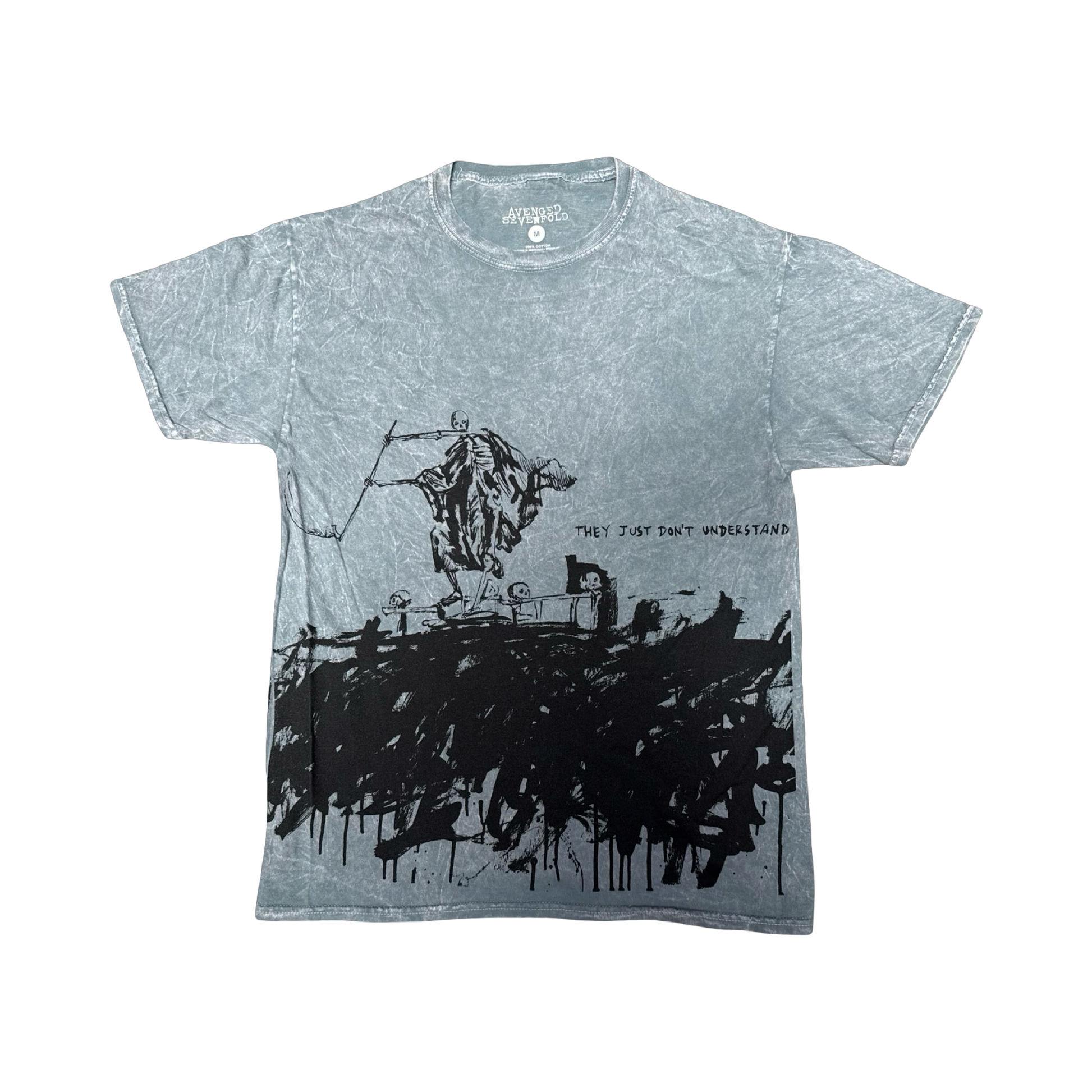 レアインディL7 / Prepare For The Taking Avenged Sevenfold Tour LIBAD Mineral Wash - Tee – A7X World