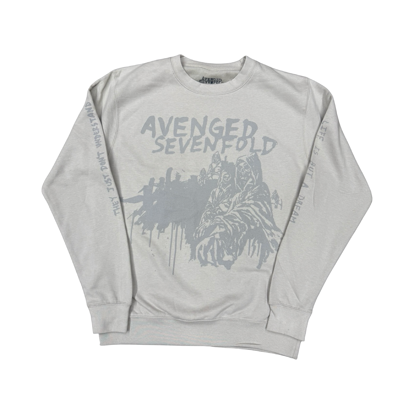 Avenged Sevenfold Europe Tour LIBAD - Crewneck Sweater