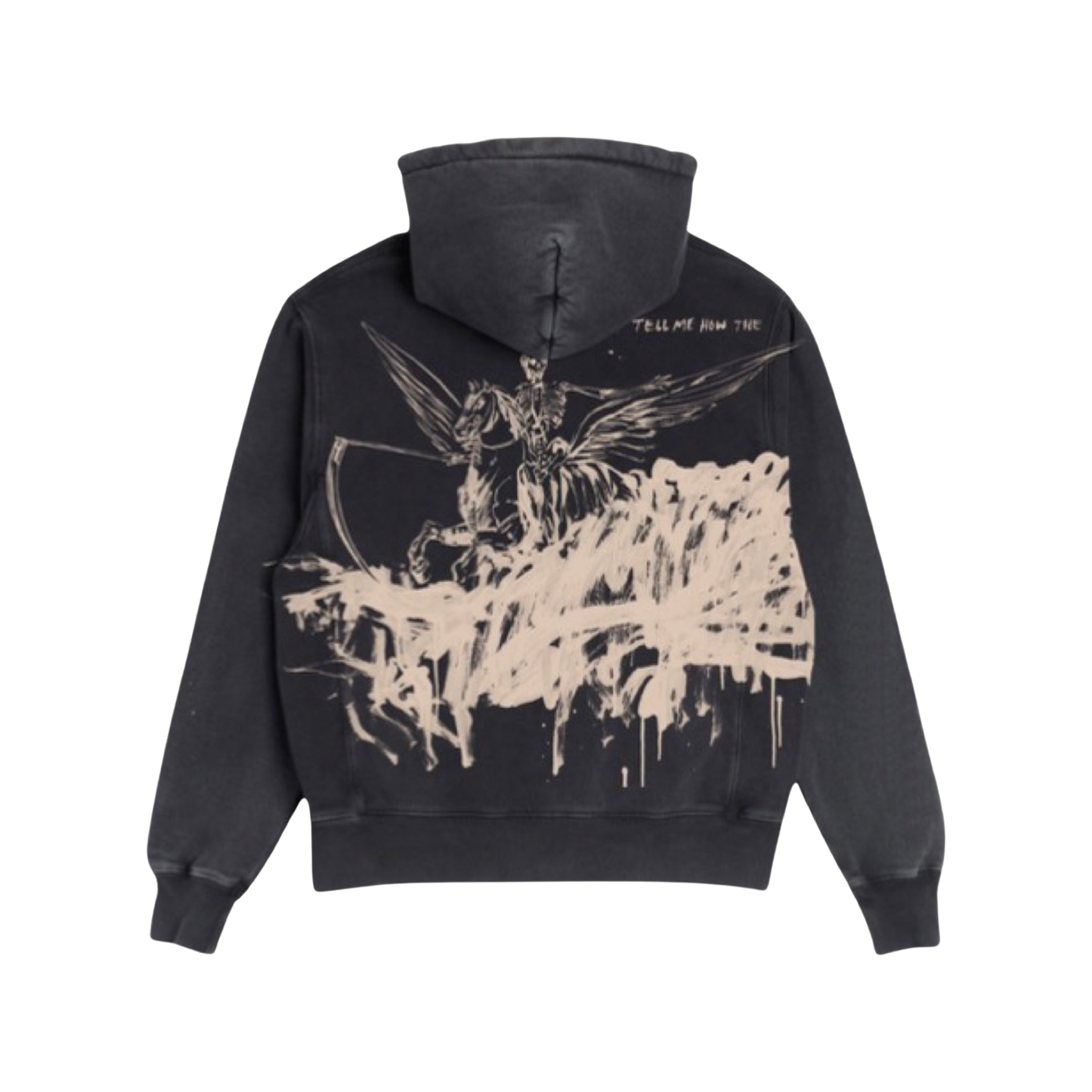 The Story Ends - Heavy Fleece Hooded Pullover