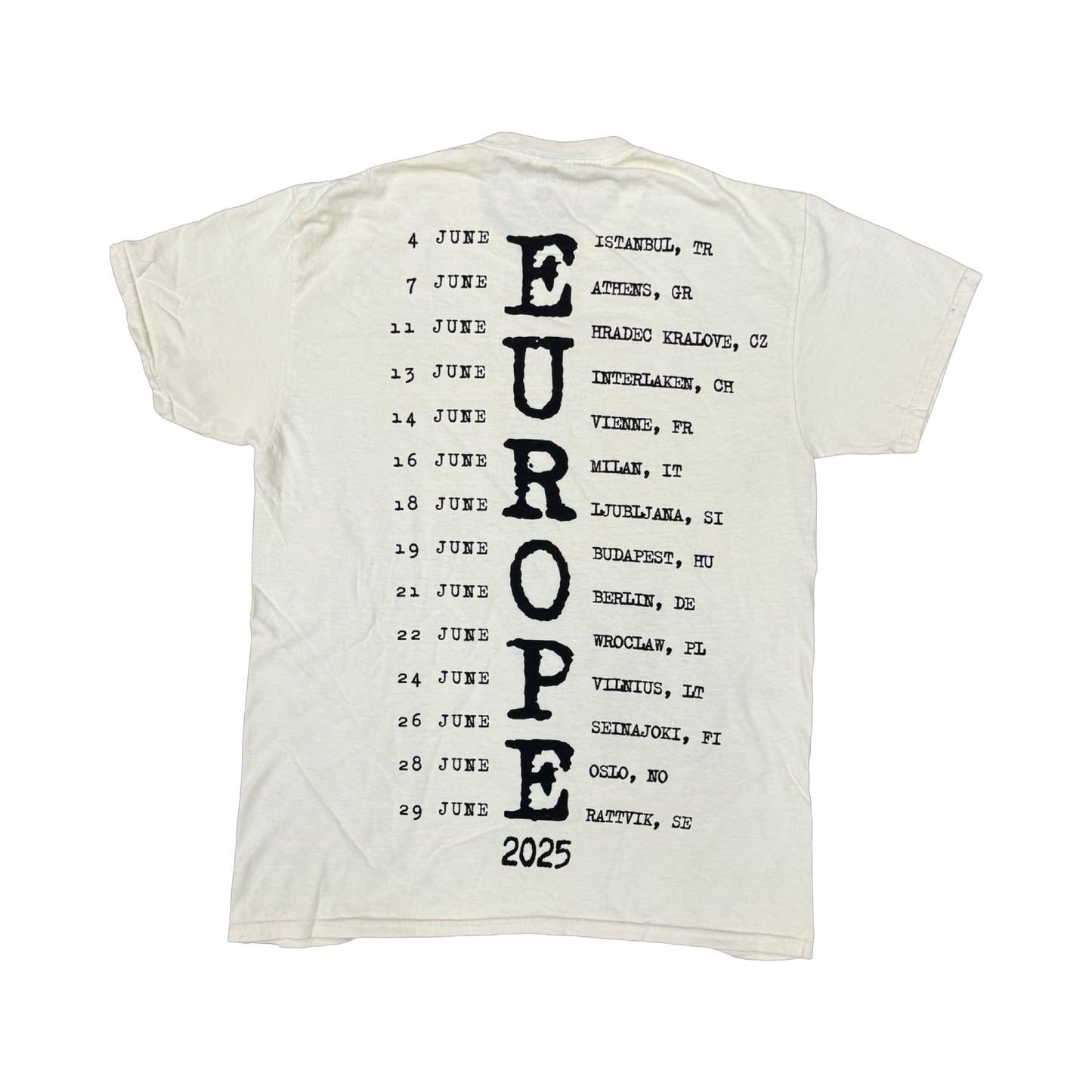 Avenged Sevenfold Europe Tour LIBAD - Tee