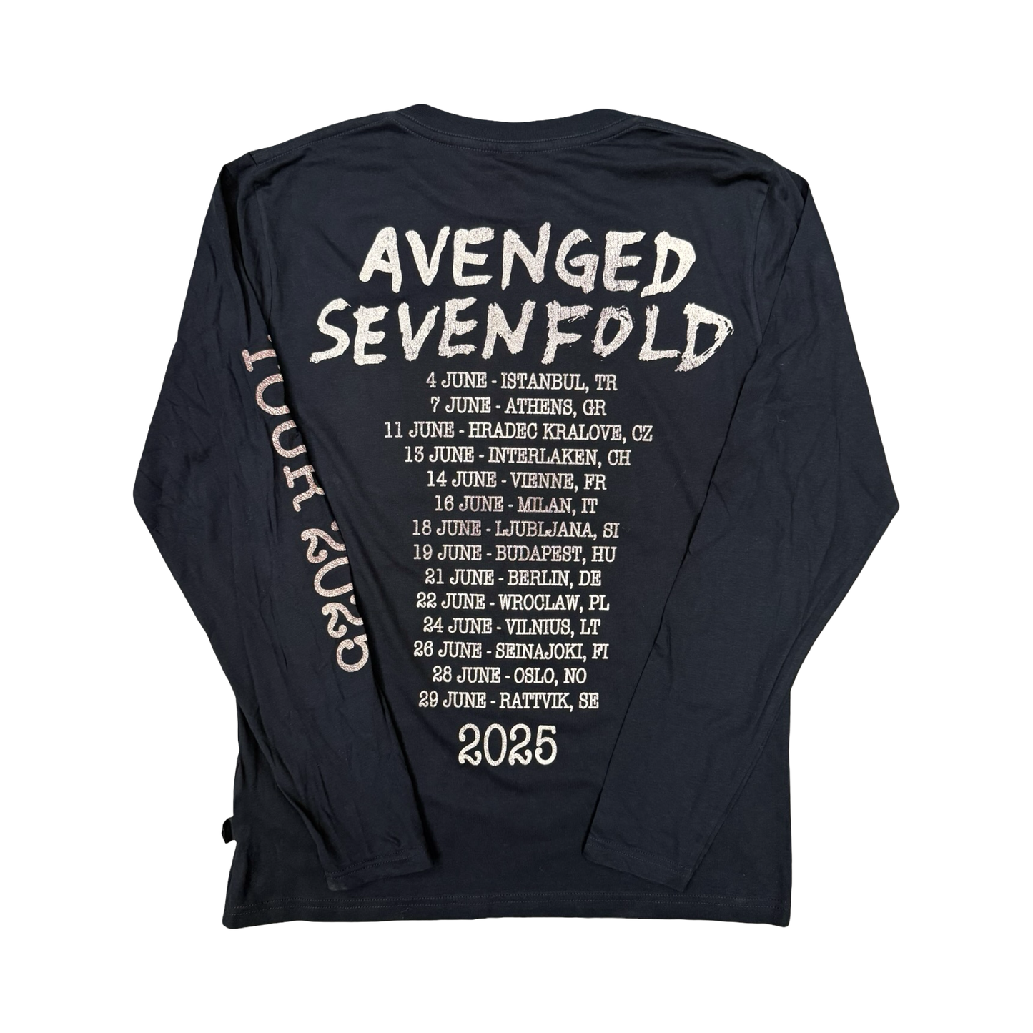 Avenged Sevenfold Europe Tour LIBAD - Long Sleeve Tee