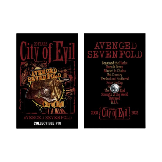 City of Evil - Collectors Pin (COE 20th Anniversary)