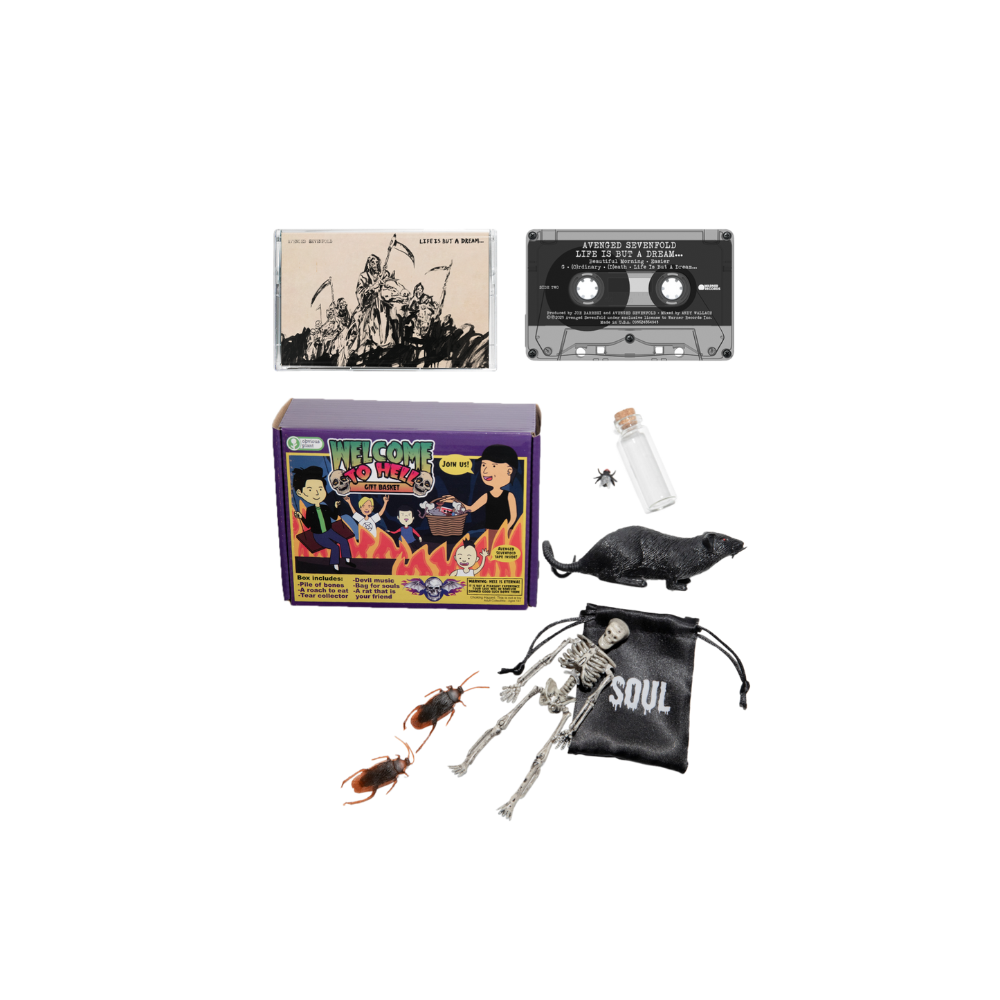 Mattel (in hell) Toy Box + Cassette – A7X World Mattel (in hell) Toy Box + Cassette – A7X World
